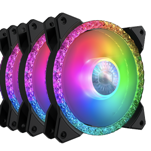 Cooler Master MF120 Prismatic ARGB 3-in 1- Black (MFY-B2DN-203PA-R1)