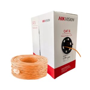 HIKVision UTP CAT6 White LAN Cable (per foot)