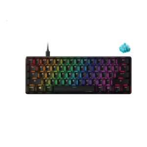 Hyper X Alloy Origins 60 Mechanical Gaming Keyboard Aqua- Black