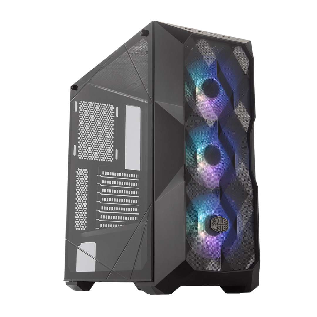 CoolerMaster TD500 V2 Mesh with 3x120mm ARGB Fans- Black