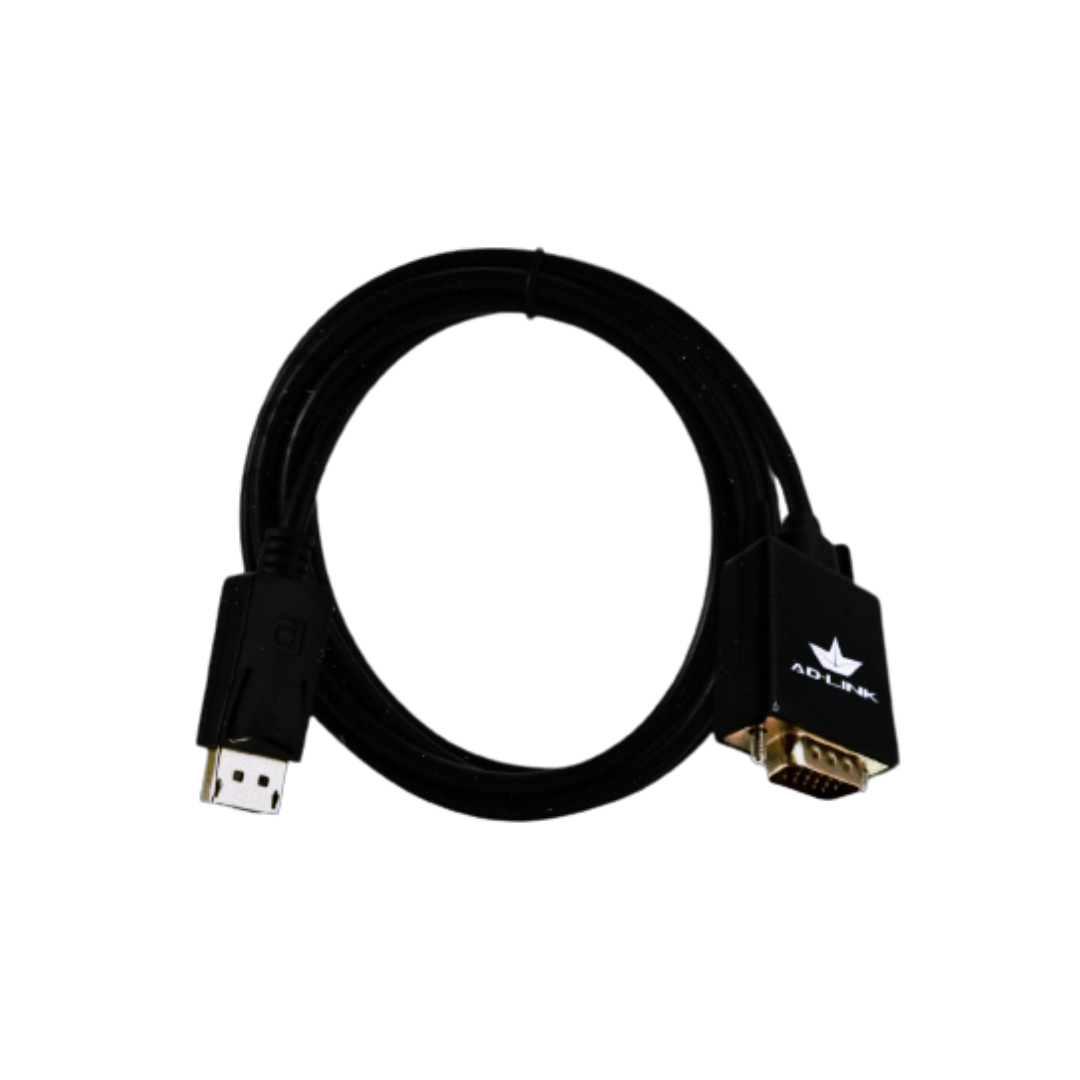 Ad-Link DP to VGA 1.8m Cable