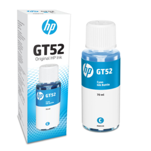 HP GT52 Original Ink Bottle- Cyan (M0H54AA)