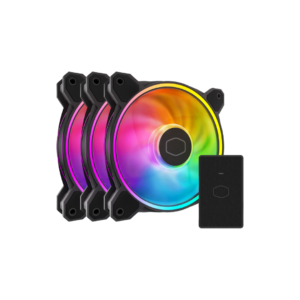 Cooler Master MF120 Halo 3-in-1 RGB- Black (MFl-B2DN-213P2-R2)