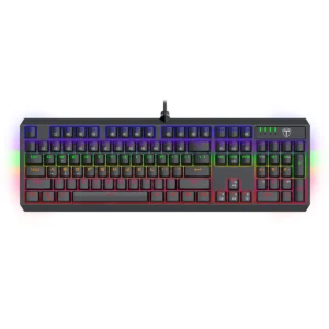 T-Dagger T-TGK319 104-Keys Pavones Wired Mechanical Keyboard- Blue Switch