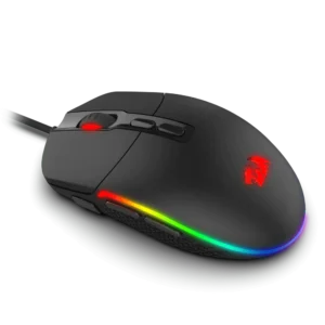 Redragon M719-RGB Invader Wired Gaming Mouse- Black