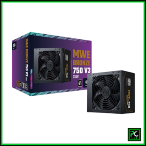 Cooler Master MWE 750w V3 80+ Bronze Non-Modular (MPE-7501-ACABW-3BUS) - Black