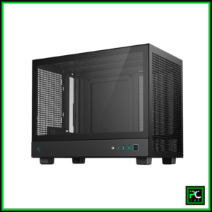 Deepcool CH160 PLUS MESH Mini-ITX Portable High Flow Case- Black (R-CH160-BKNGM0-G)